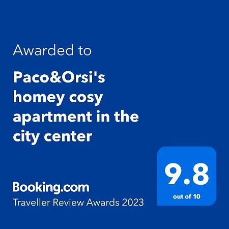 Paco&orsi's Homey Cosy In The City Center Апартаменты
